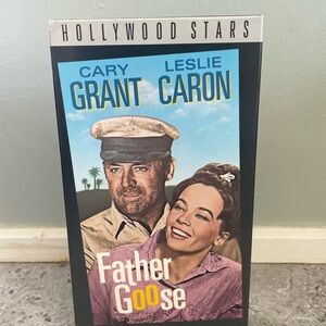 Father Goose VHS Tape